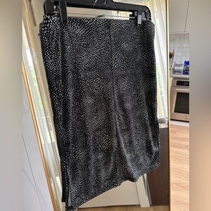 Dkny petite black and white patterned Skirt